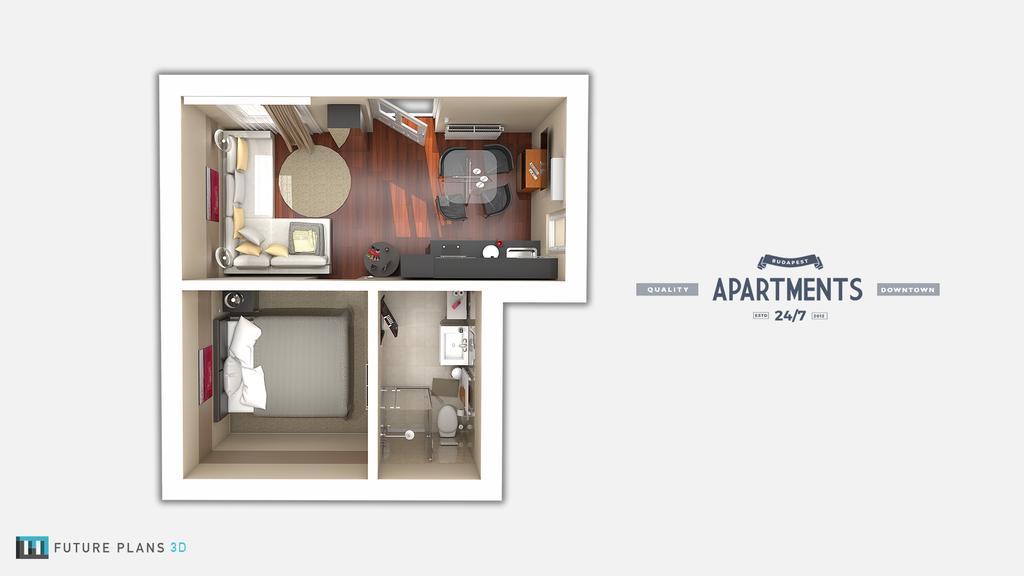 Little Boss Apartment Будапеща Екстериор снимка
